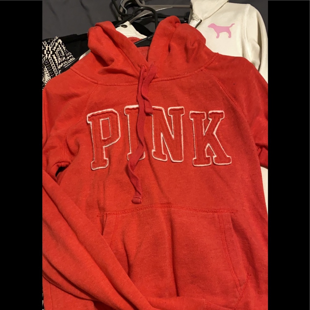Red VS hoodie